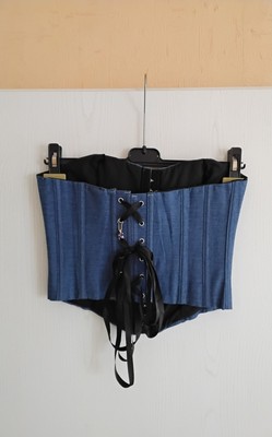 Damen Corsage Gr.M.Farbe Blau.Neu
