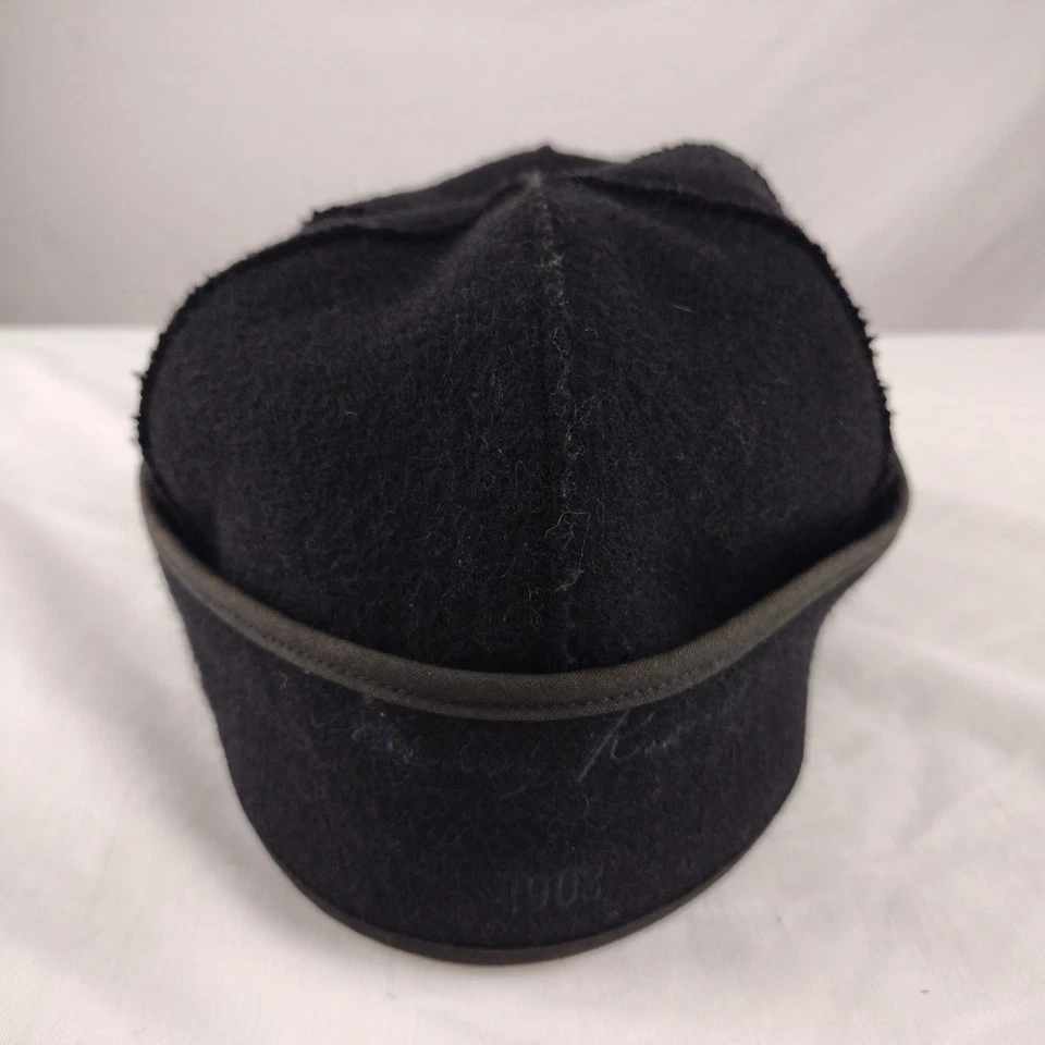 Gorra Stormy Kromer 7 1/4 Blizzard Kap negra de lana Foto 4 de 4