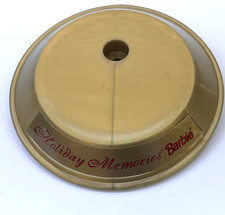 VTG 1985 Mattel Doll Display Replacement Stand Base Holiday Memories Barbie