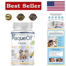 Natural 60g ProDen PlaqueOff for Small Breed Dogs  Cats - Dental Care Essential