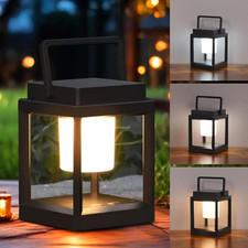 Outdoor Table Lamp Touch Control, Waterproof Solar Powered LED Table Lantern 300