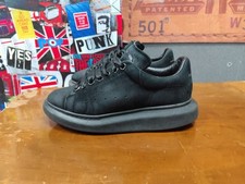 Scarpe da ginnastica donna Alexander McQueen scamosciate plateau taglia EU 39 D