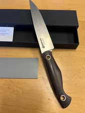 Boker Saga 6" Utility Knife - Grenadill Wood 130365 in retail box