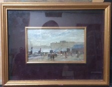 ANTONIO ASTURI ANTICO QUADRO DIPINTO NAPOLI CASTELLAMMARE 