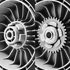 4 Pack HRR216 Lawn Mower Drive Wheels 2 Back 42710-VE2-M02ZE and 2 Front 4471...