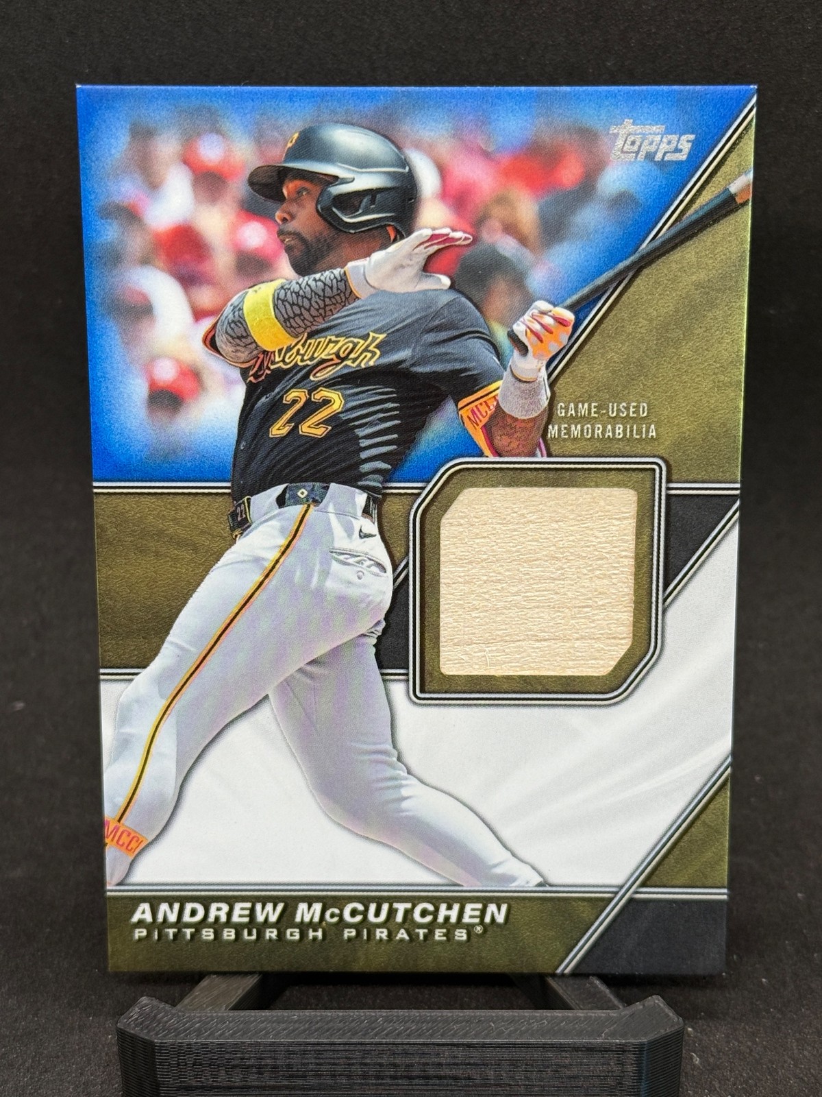 2026 Topps Series 2 Major League Materials Andrew McCutchen Blue /150