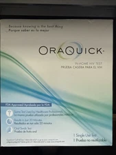 NEW SEALED OraQuick HIV Home Test EXP 5/2026