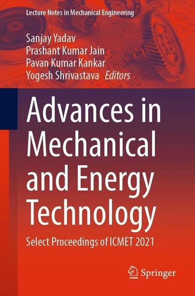 Sanjay Yadav (U. A.) | Advances In Mechanical And Energy Technology | Buch | Xii-image