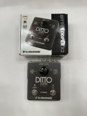 TC Electronic Ditto X2 Looper Loop Sampler True Bypass Guitar Effect Pedal