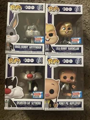 Funko Pop! Vinyl: Looney Tunes - Harry Potter Houses Lot