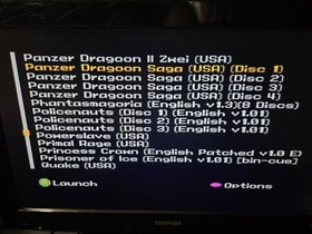 Sega Saturn Model 1 W/ Fenrir DUO, 3D Mount, FRAM Mod, Fully Recap, 512gb