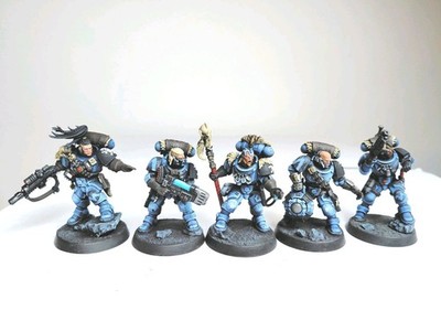 Warhammer 40k Wolf Scouts Kill Team bemalt
