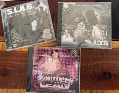Rap CDs Lot S.L.A.B., Pastor Troy, Lil' Flip 3x CDs - NEW!