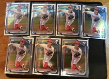 🔥5x Mick Abel 2024 Bowman Draft Chrome #BDC-78 Phillies