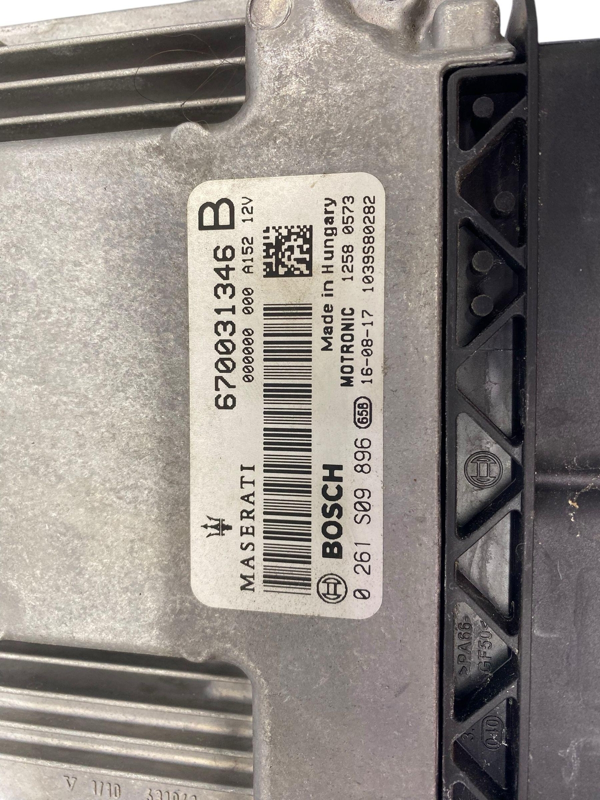 2017-2022 MASERATI LEVANTE M161 OEM 3.0L AWD ENGINE COMPUTER CONTROL MODULE *24K