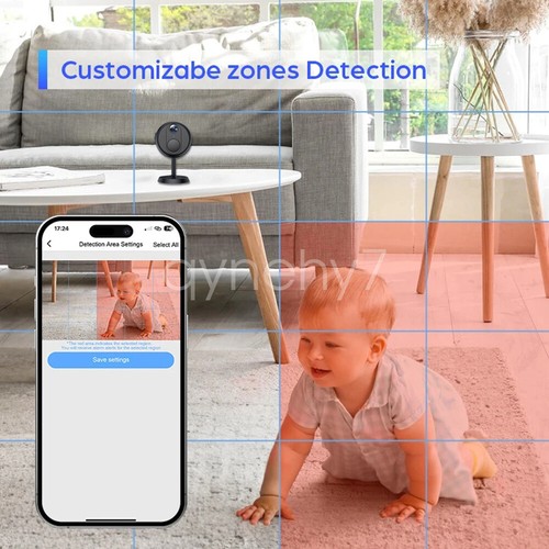 4G SIM Card Mini IP Camera HD Body Detection Night Vision Home Security Camera - Picture 20 of 24