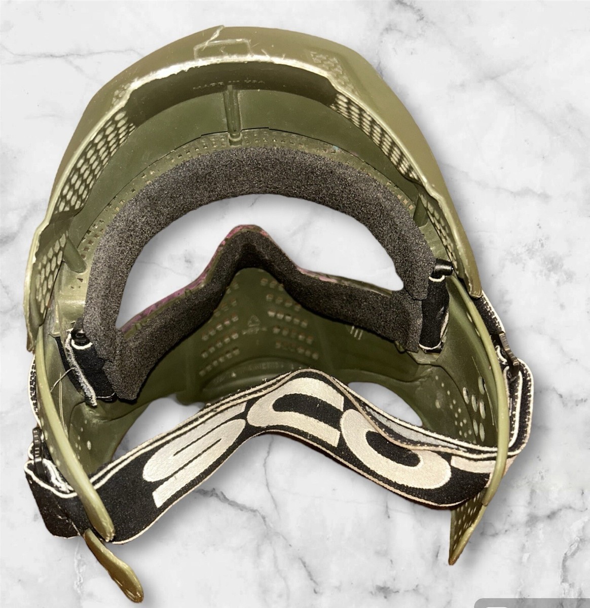 Masque De Paintball Scott – Noir – Occasion En Bon État