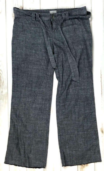 Pantaloni casual da donna Converse One Star grigio scuro vestibilità 3 taglia 4 grigio in perfette condizioni A2119