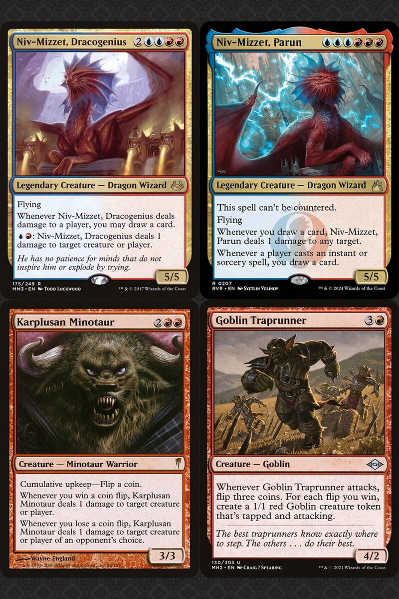 Okaun, Eye of Chaos & Zndrsplt, Eye of Wisdom Commander Deck Okaun, Eye of Chaos & Zndrsplt, Eye of Wisdom Commander Deck