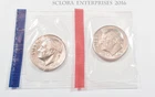 1987 P & D Roosevelt Dime Set (2 Coins) *MINT CELLO* *FREE SHIPPING*