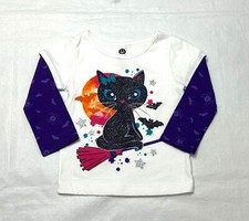 Girls Infant  toddler Halloween T-Shirts: 12M-18M-24M-3T-4T-5T