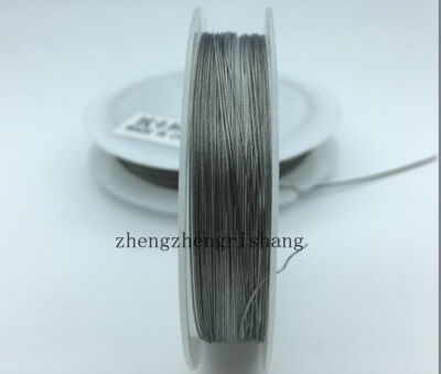 stainless steel braided fishing line 50M 7 Strands Stainless Steel Wire Braided Fishing Line 13lb-130lb Dia  0.3-1.0mm