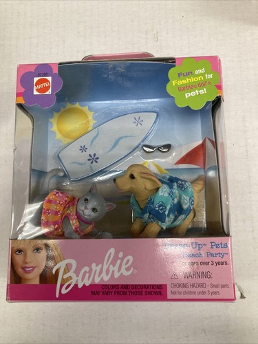 Barbie Dress Up Pets Beach Party New | eBay