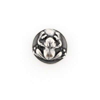Pees Button Frosch Frog für Lederarmband BTB32 