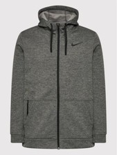 Nike Men's Therma-Fit Full Zip Hoodie Dark Heather Gray Size Small NWT