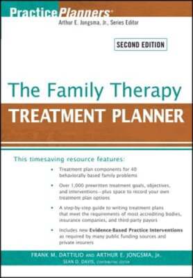 The Family Therapy Treatment Planner by Abpp Dattilio, Frank M, PhD: Used