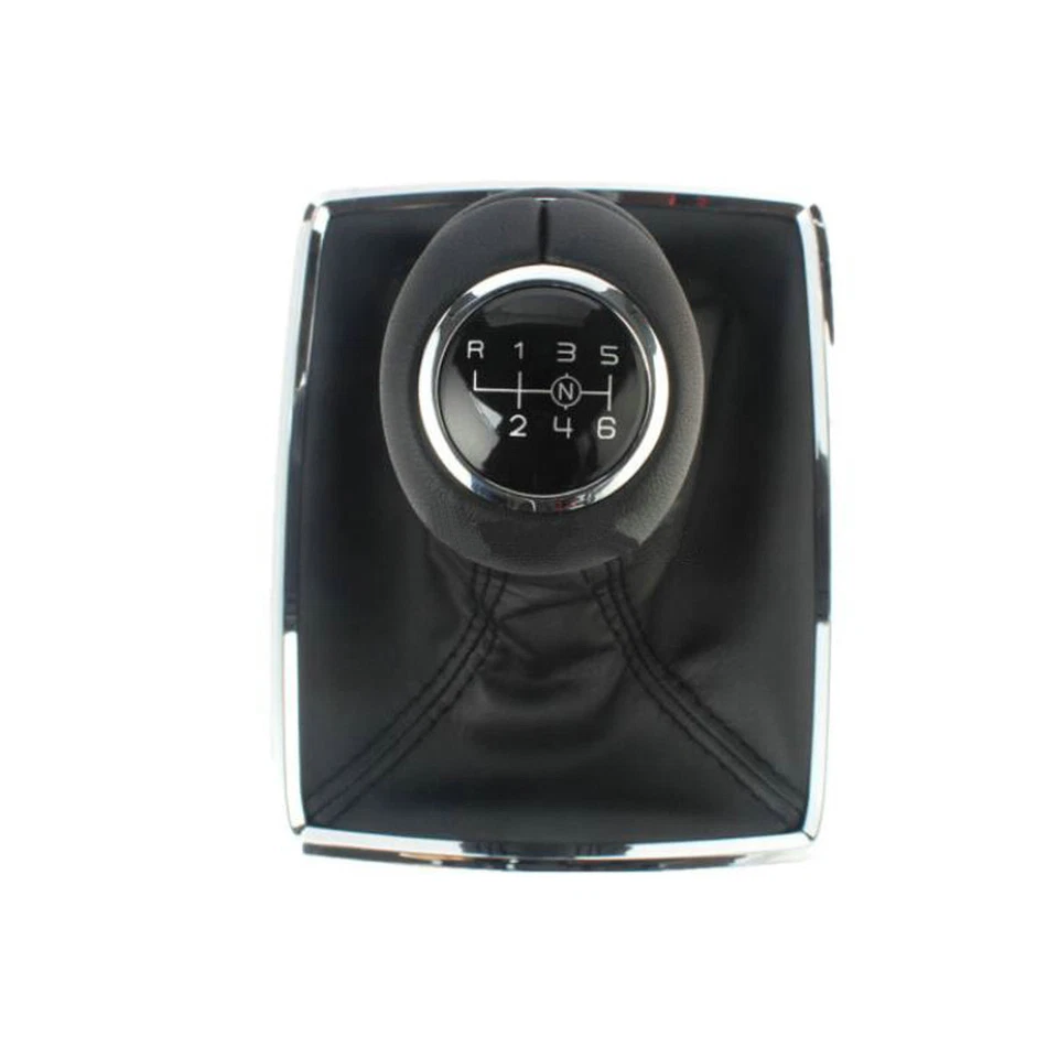 6-Speed Gear Shift Knob Boot For Mercedes Benz W204 C180 C200 C280 C300 C63 AMG Foto 4 de 4