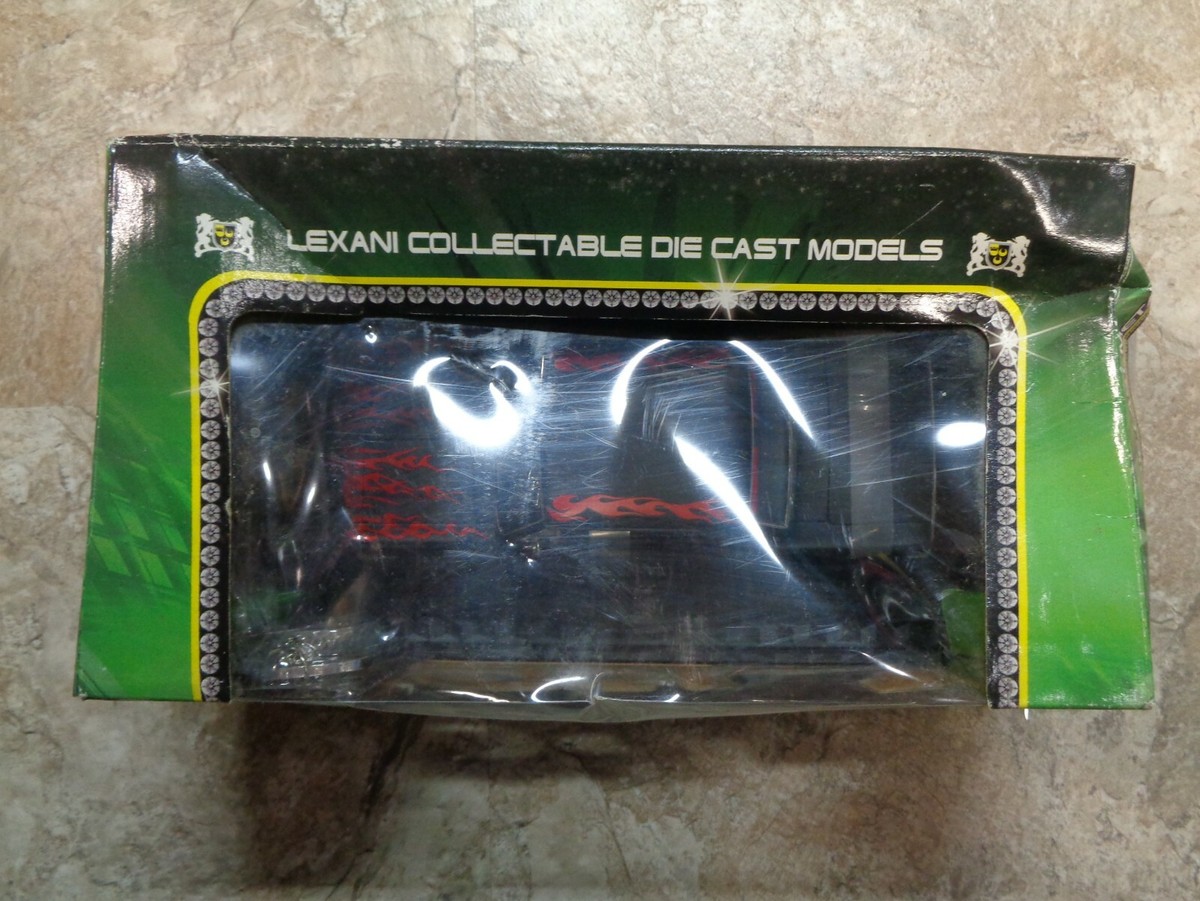 Lexani Collectable Die Cast Models Black 65 Chevy Malibu SS
