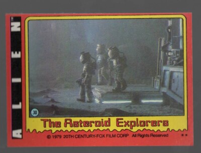 1979 Topps Alien THE ASTEROID EXPLORERS #30 Pack Fresh NM