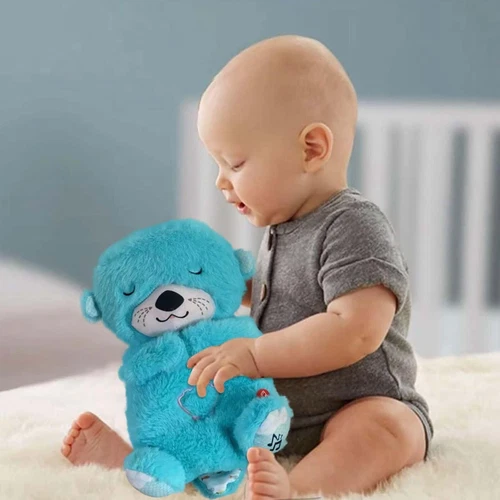 Oso de peluche musical LED máquina de sonido música luz y movimiento de respiración rítmica - Imagen 23 de 39