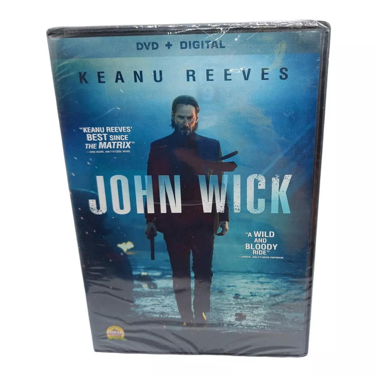KEANU REEVES John Wick ( 2014, DVD) Action Adventure: 1st Movie 31398211037