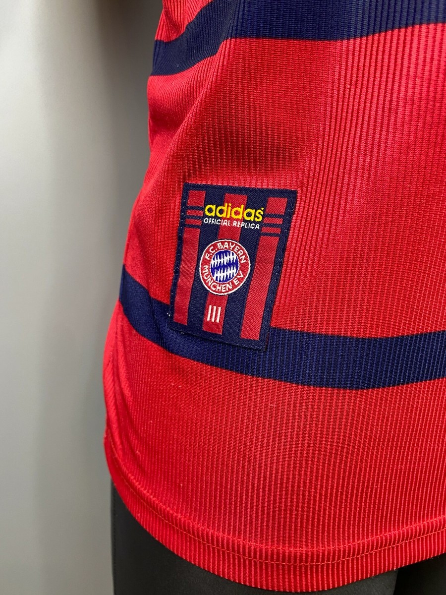 Maillot Bayern Munich Away 1998-1999 - Taille S Adulte - Adidas - Occasion