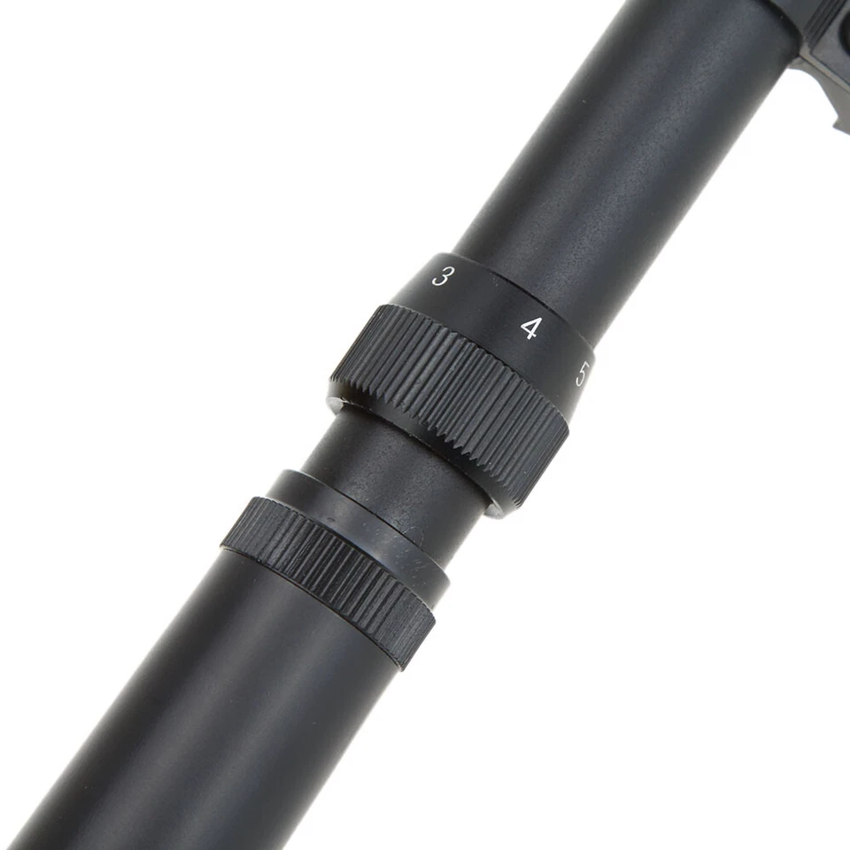 Tactical 3-7x20 Optics Rifle Scope Hunting Reflex Telescopic Sight Air Gun - Image 3 of 4
