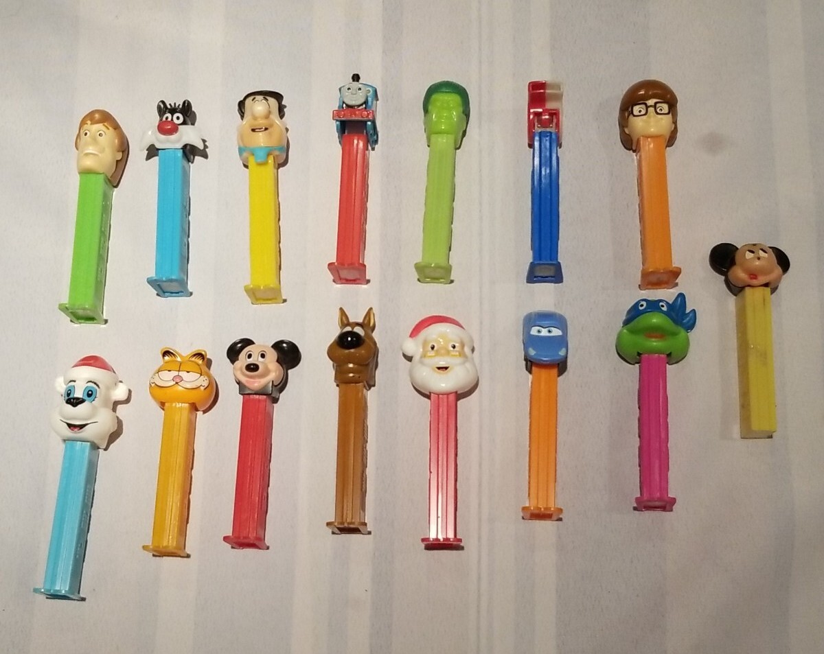 Lot of 15 Mixed Vintage PEZ Dispensers No Candy Free Shipping | eBay