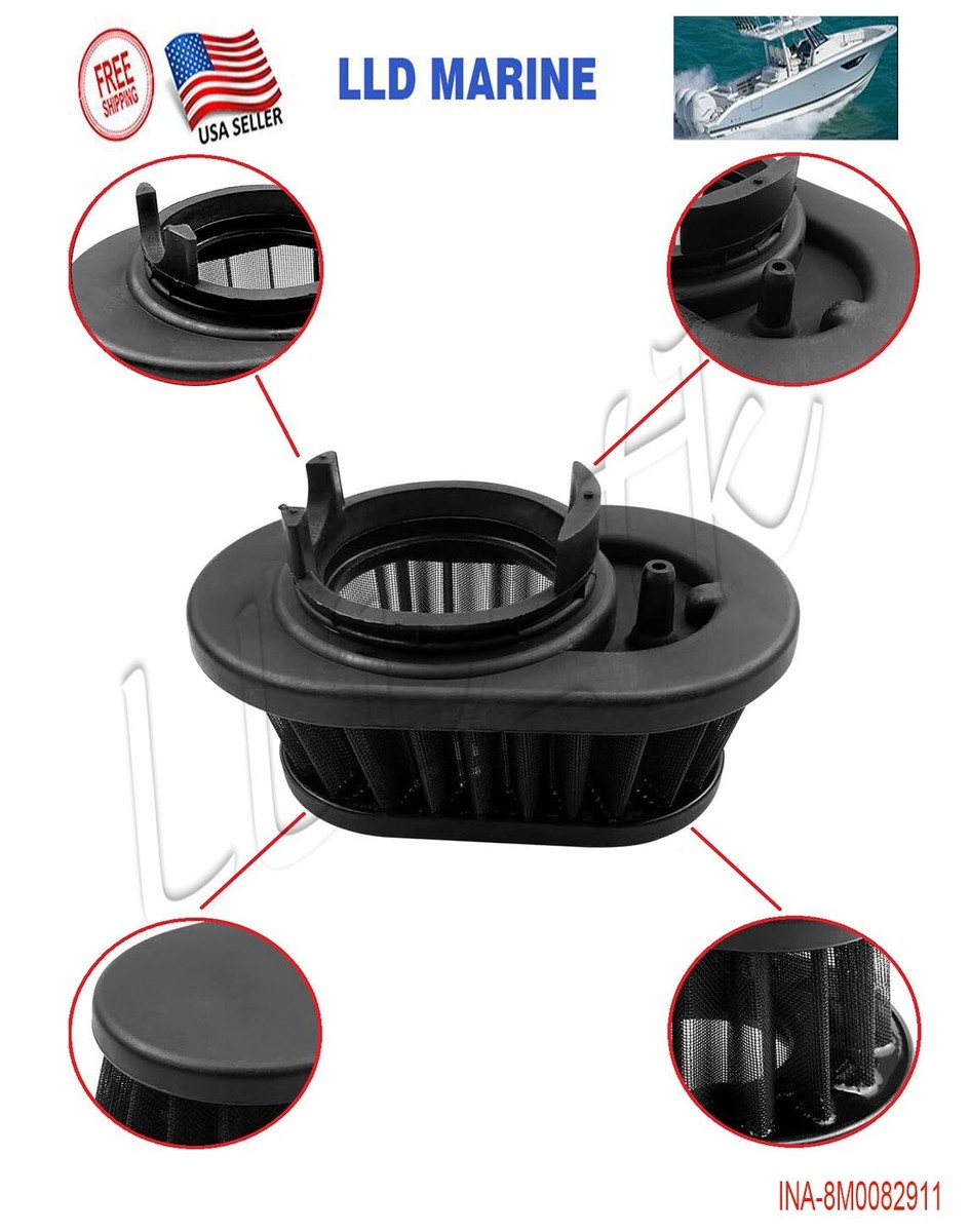 Mercury 75 80 90 100 115 HP Air Filter EFI 4 Stroke Outboard Mercury 75 80 90 100 115 HP Air Filter EFI 4 Stroke Outboard