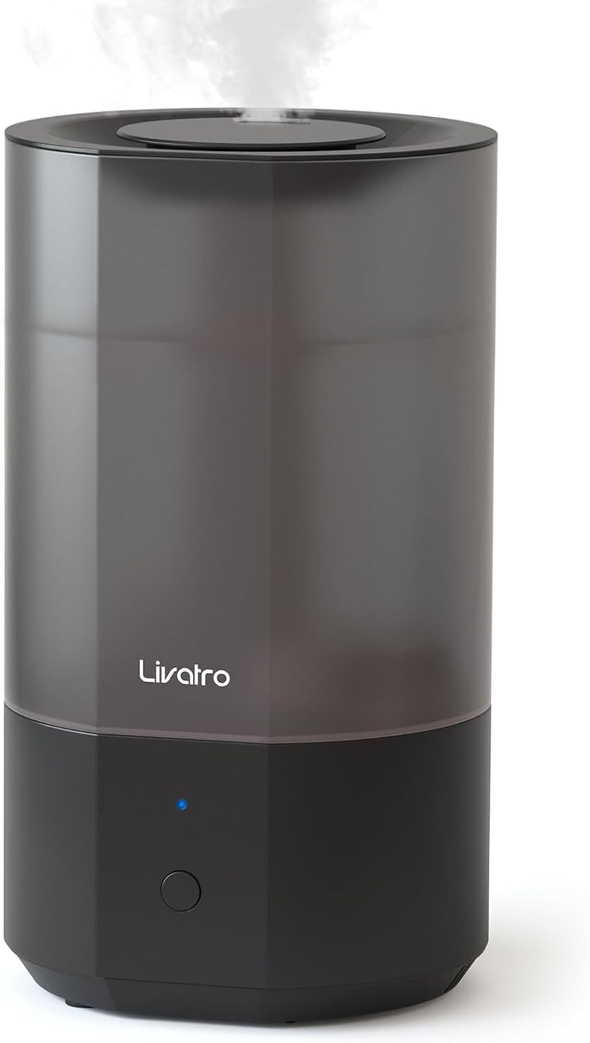 4L Top-Fill Cool Mist Humidifier for Bedroom Nursery Large Rooms