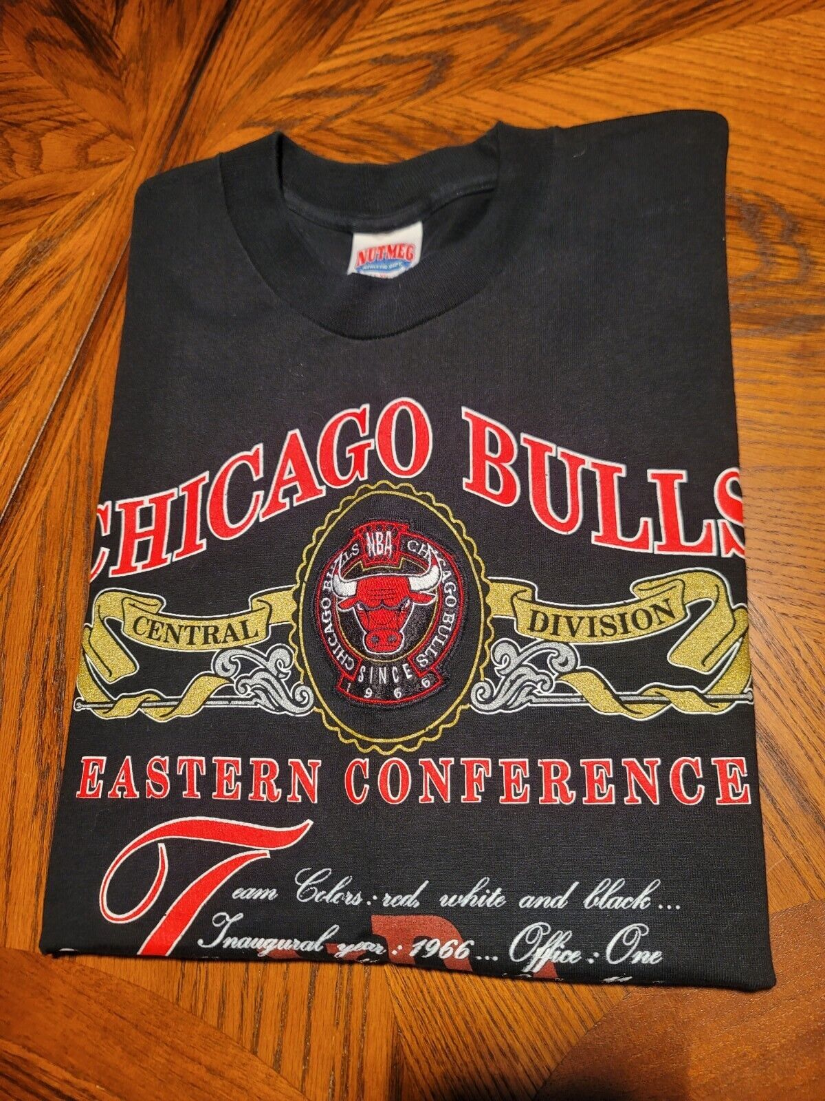 Vintage Chicago Bulls Nutmeg T-Shirt Small