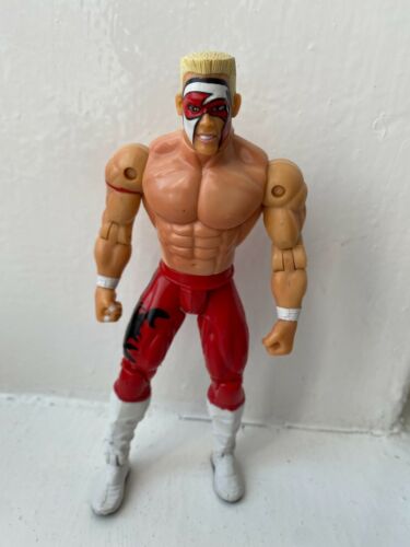 WWE WCW THE EVOLUTION OF STING RED WRESTLING ACTION FIGURE TOY BIZ