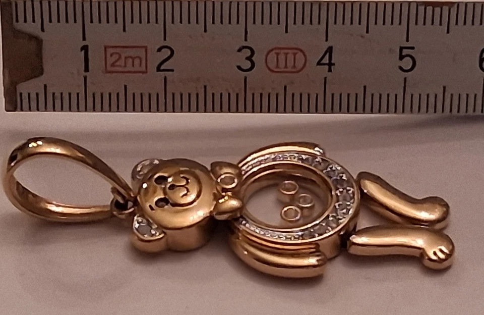 Pierre Lang Kettenanhänger,Goldfarbend - Bild 3 von 4