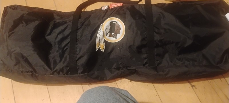 Vintage Washington Redskins NFL Rawlings Nylon Large Duffle Bag
