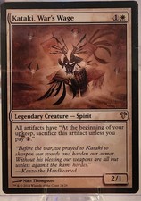 MtG Kataki, War's Wage Modern Event 2014 Rare Regular
