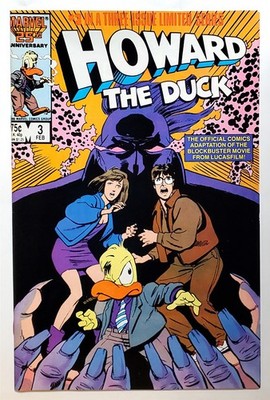 Howard the Duck: The Movie #3 (Feb 1987, Marvel) 7.5 VF- 