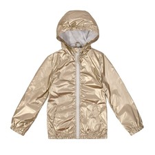 Girls Waterproof Rain Jacket, Windbreaker, Lightweight Coat, Kids Outerwear