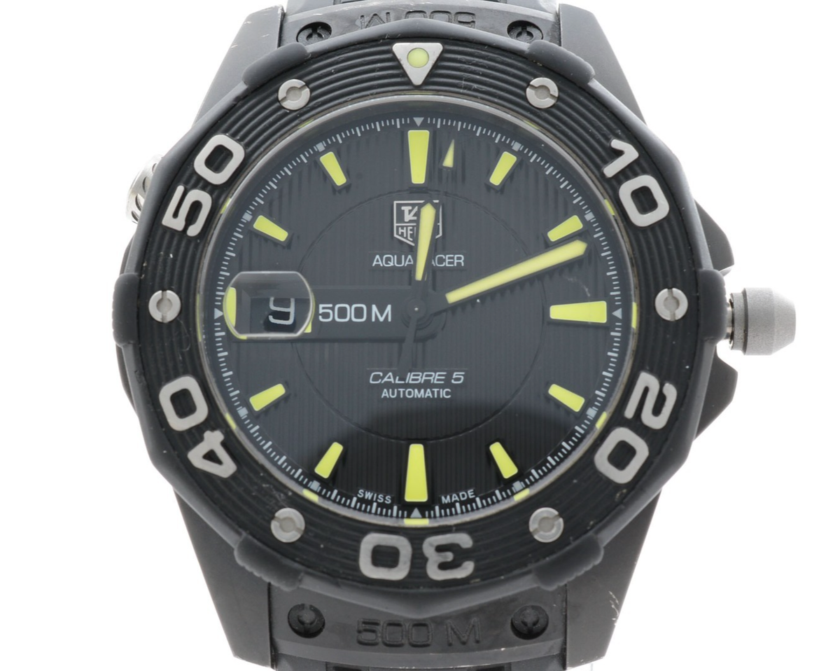 TAG Heuer Aquaracer Men's Black Watch WAJ2180 Compra online en