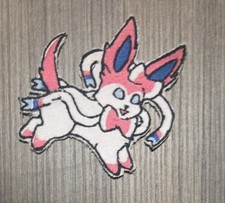 Sylveon Pokemon Iron On Sewn On Patch 4 Inches Eeevelutions