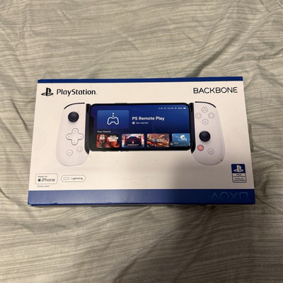 PlayStation Backbone Edition Controller for iPhone White Black Low Latency